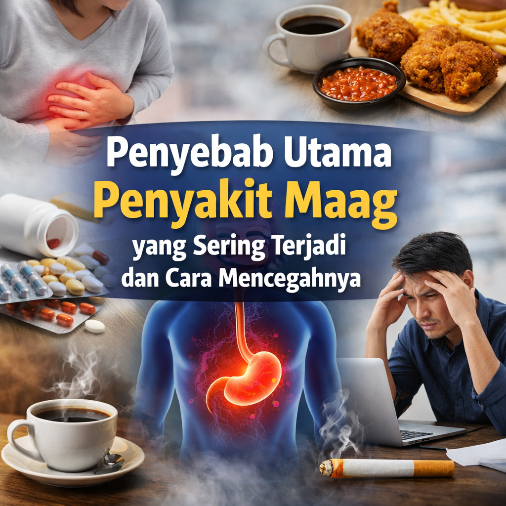 Penyebab Utama Penyakit Maag