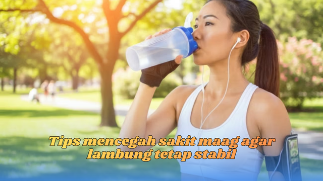 Tips mencegah sakit maag