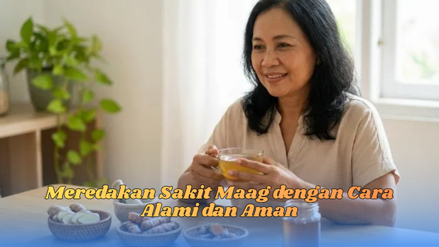 meredakan sakit maag